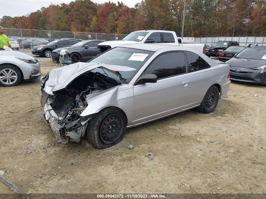 2005 Honda Civic Cpe Lx VIN: 1HGEM22535L055421 Lot: 38042372