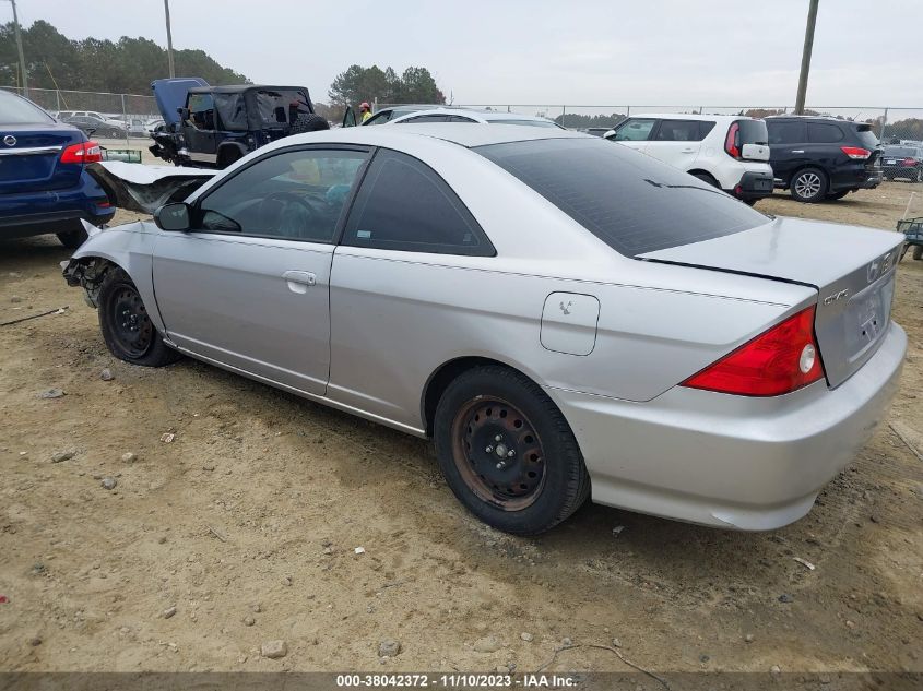 2005 Honda Civic Cpe Lx VIN: 1HGEM22535L055421 Lot: 38042372