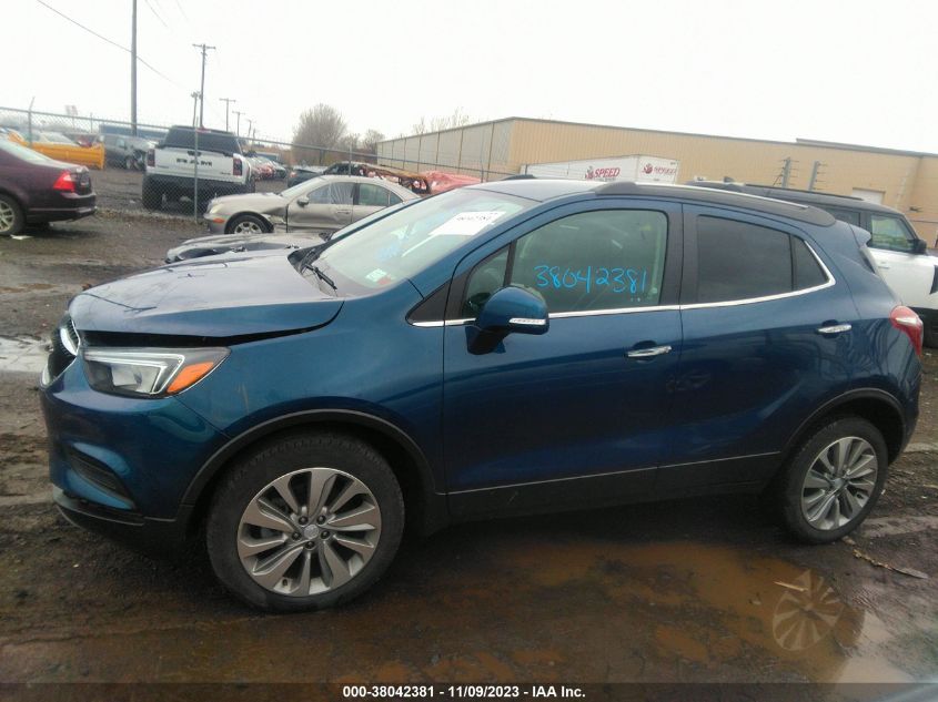 2019 Buick Encore Awd Preferred VIN: KL4CJESB7KB891167 Lot: 38042381