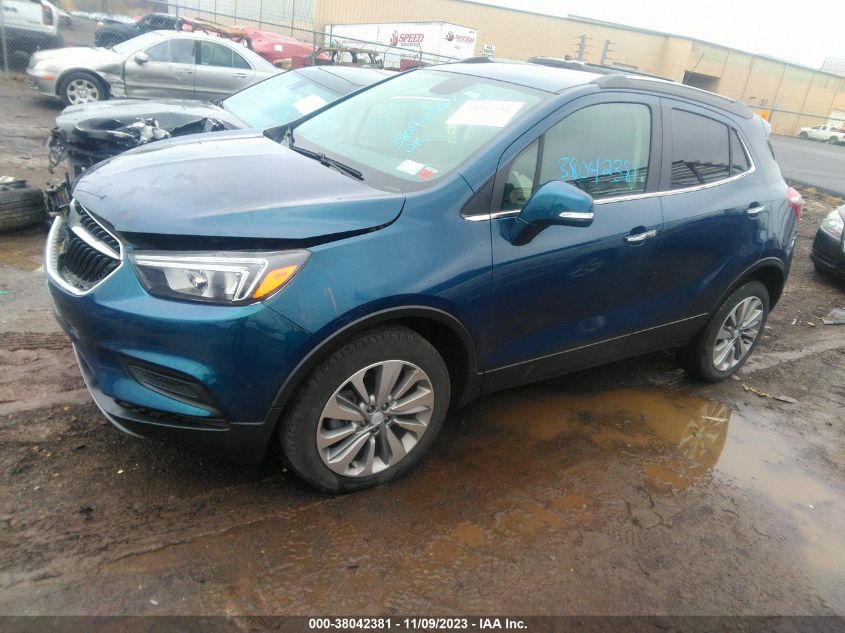 2019 Buick Encore Awd Preferred VIN: KL4CJESB7KB891167 Lot: 38042381