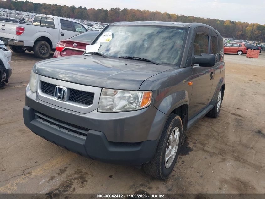 2011 Honda Element Lx VIN: 5J6YH1H32BL000464 Lot: 38042412