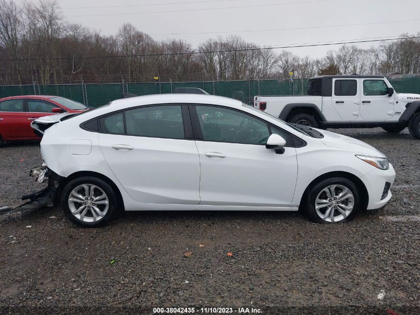 2019 Chevrolet Cruze Ls VIN: 1G1BC5SM0K7135916 Lot: 38042435