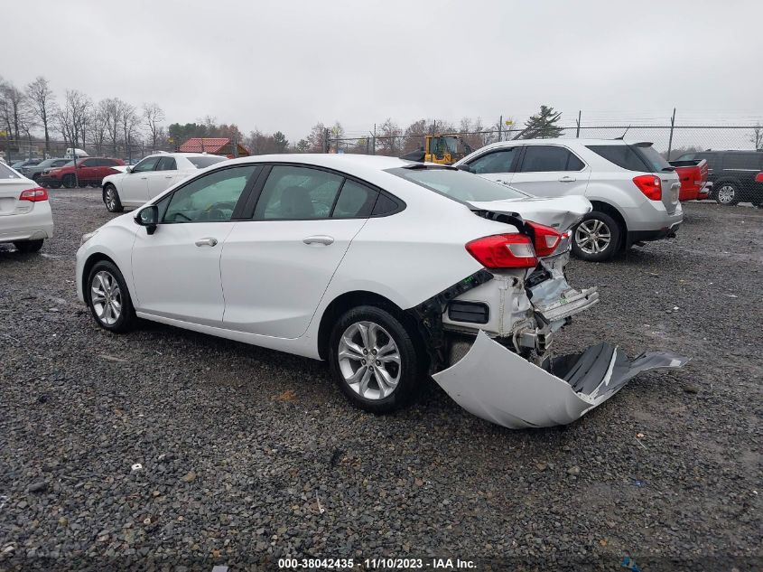 2019 Chevrolet Cruze Ls VIN: 1G1BC5SM0K7135916 Lot: 38042435