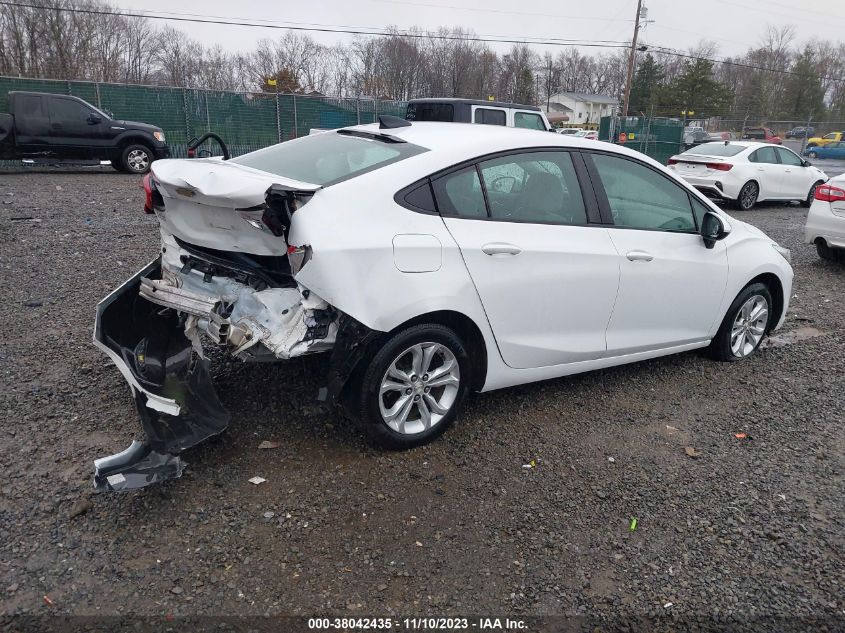 2019 Chevrolet Cruze Ls VIN: 1G1BC5SM0K7135916 Lot: 38042435