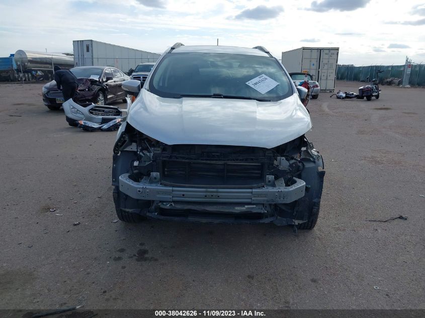 2020 Ford Ecosport Se VIN: MAJ6S3GL9LC339502 Lot: 38042626