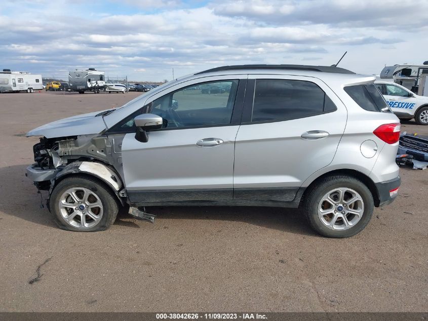 2020 Ford Ecosport Se VIN: MAJ6S3GL9LC339502 Lot: 38042626