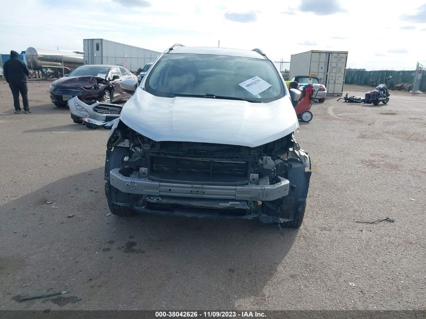 2020 Ford Ecosport Se VIN: MAJ6S3GL9LC339502 Lot: 38042626