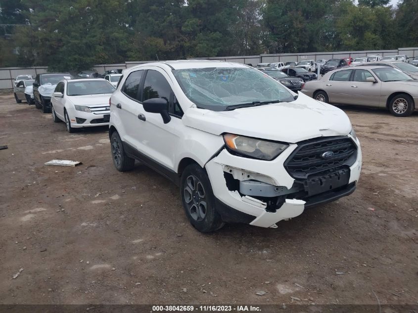 2019 Ford Ecosport S VIN: MAJ3S2FEXKC262590 Lot: 38042659