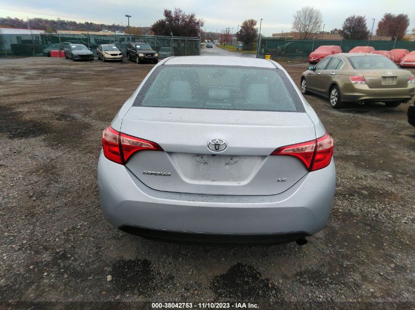 2017 Toyota Corolla L/Le/Xle/Se VIN: 2T1BURHE2HC769019 Lot: 38042753