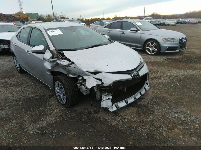 2017 Toyota Corolla L/Le/Xle/Se VIN: 2T1BURHE2HC769019 Lot: 38042753