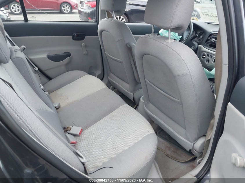 2007 Hyundai Accent Gls VIN: KMHCN46C47U107025 Lot: 38042758