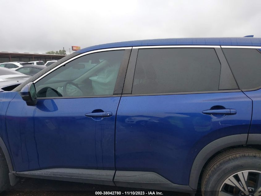 2022 Nissan Rogue Sv Fwd VIN: 5N1BT3BA8NC677662 Lot: 38042780