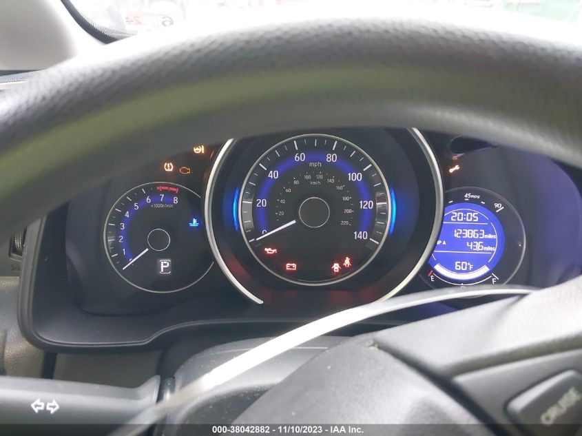 2015 Honda Fit Lx VIN: 3HGGK5H55FM753679 Lot: 38042882