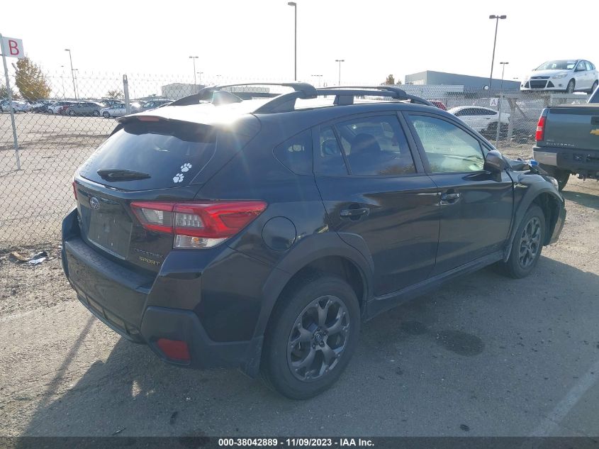 2021 Subaru Crosstrek Sport VIN: JF2GTHSC8MH337794 Lot: 38042889