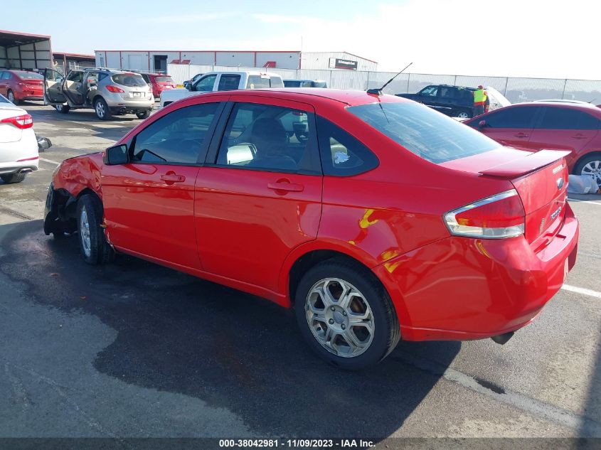 2008 Ford Focus Se/Ses VIN: 1FAHP35N58W251020 Lot: 38042981