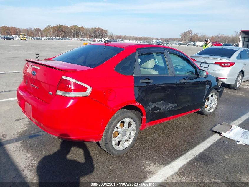 2008 Ford Focus Se/Ses VIN: 1FAHP35N58W251020 Lot: 38042981