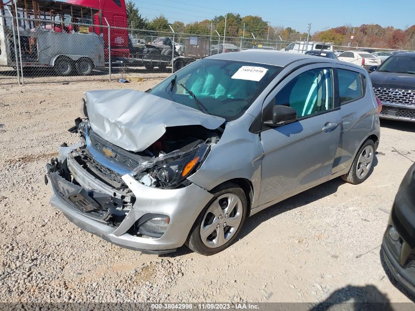 2019 Chevrolet Spark Ls Cvt VIN: KL8CB6SA6KC711681 Lot: 38042998