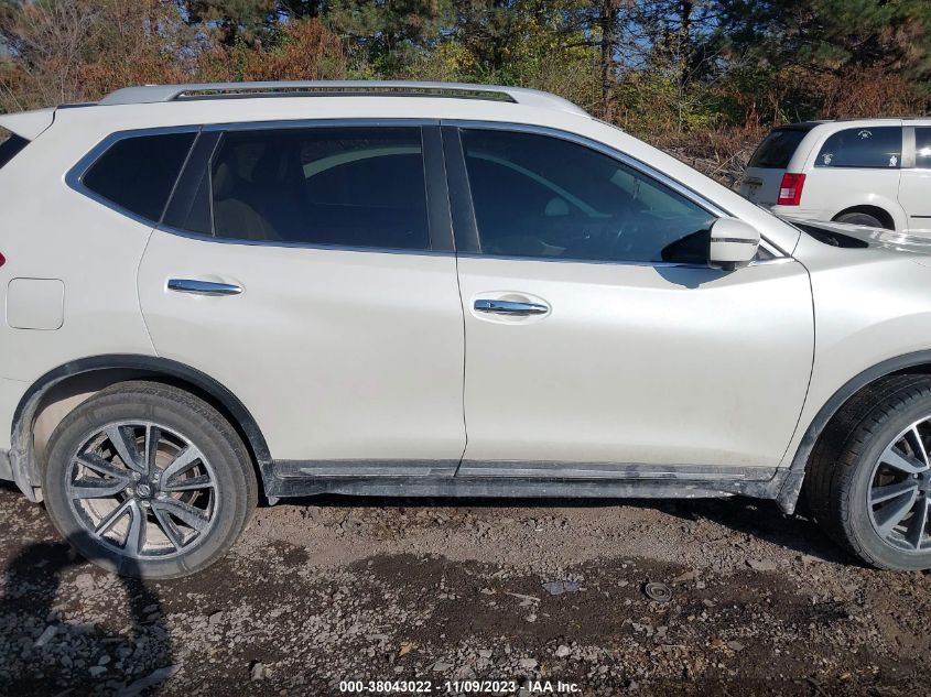 2017 Nissan Rogue Sl VIN: 5N1AT2MV3HC785410 Lot: 38043022