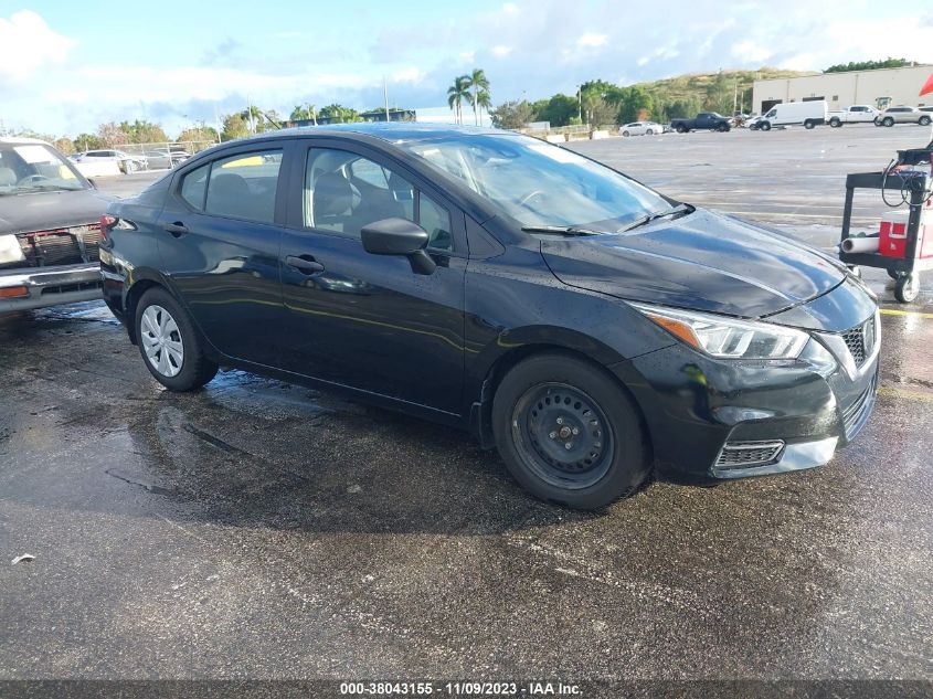 2020 Nissan Versa S Xtronic Cvt VIN: 3N1CN8DV6LL809256 Lot: 38043155