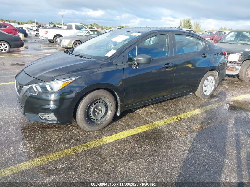 2020 Nissan Versa S Xtronic Cvt VIN: 3N1CN8DV6LL809256 Lot: 38043155