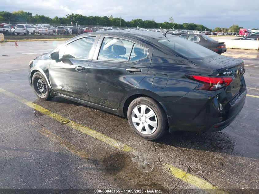 2020 Nissan Versa S Xtronic Cvt VIN: 3N1CN8DV6LL809256 Lot: 38043155