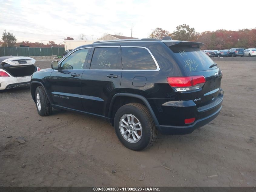 2019 Jeep Grand Cherokee Laredo E 4X4 VIN: 1C4RJFAG7KC720092 Lot: 38043308