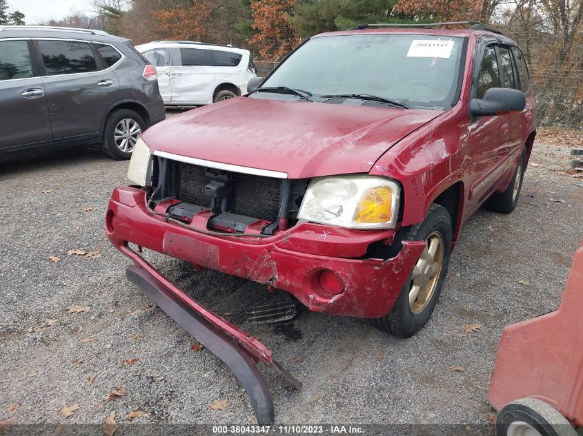 2002 GMC Envoy Slt VIN: 1GKDT13S822272867 Lot: 38043347