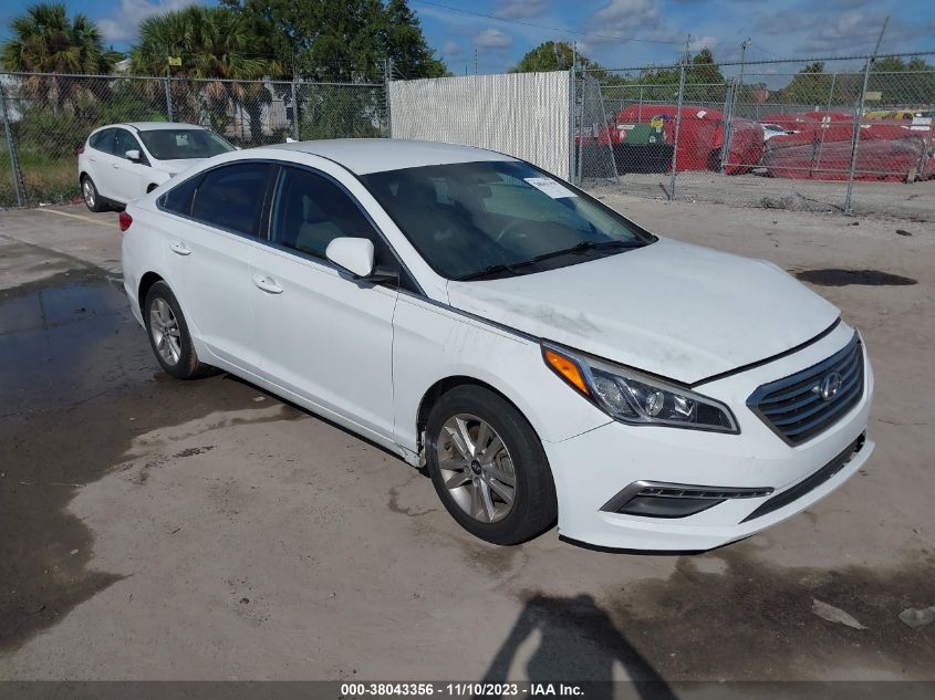 2015 Hyundai Sonata Se VIN: 5NPE24AF1FH208362 Lot: 38043356