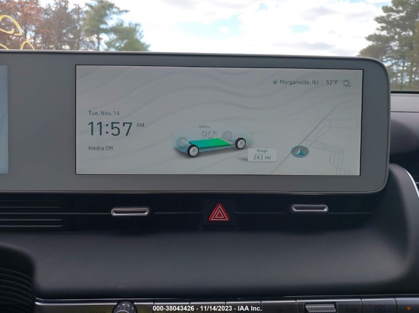 2022 Hyundai Ioniq 5 Se VIN: KM8KMDAF7NU092758 Lot: 38043426