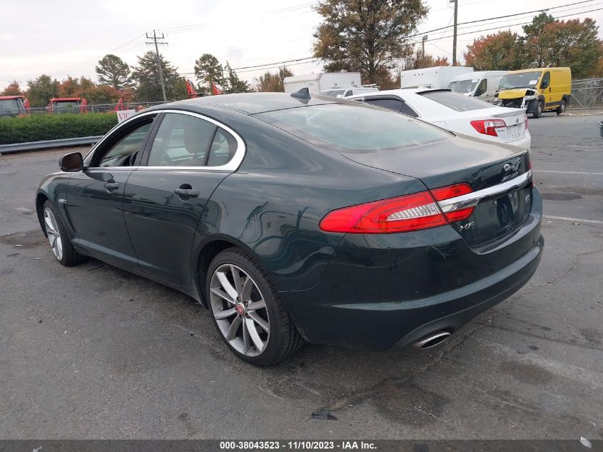 2015 Jaguar Xf 3.0 Portfolio/3.0 Sport VIN: SAJWJ0FF8F8U76611 Lot: 38043523