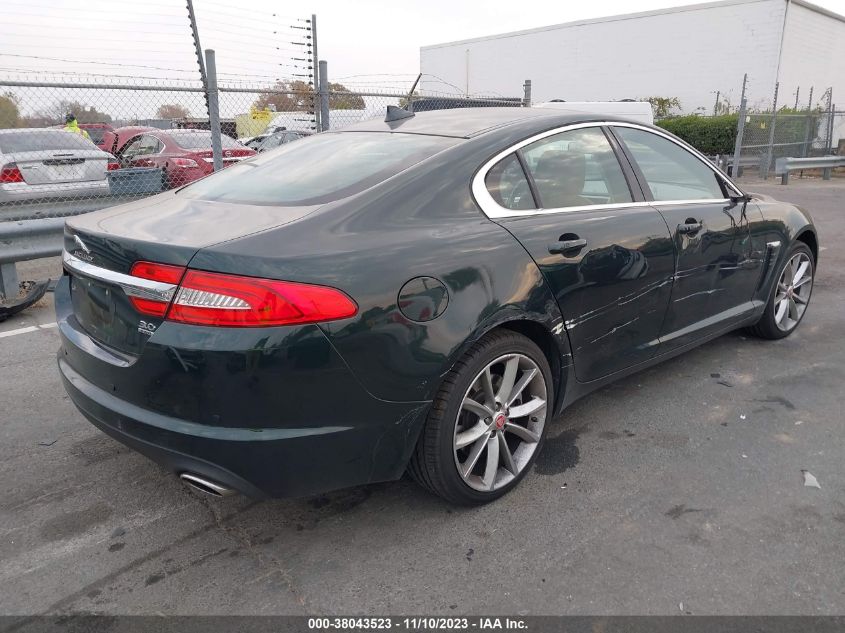 2015 Jaguar Xf 3.0 Portfolio/3.0 Sport VIN: SAJWJ0FF8F8U76611 Lot: 38043523