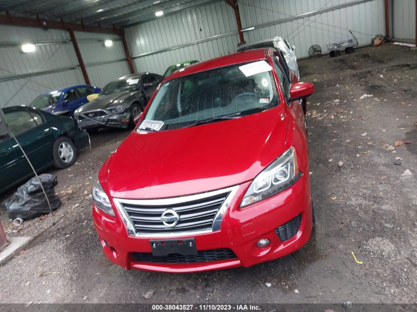 2013 Nissan Sentra Sr VIN: 3N1AB7AP7DL659966 Lot: 38043527