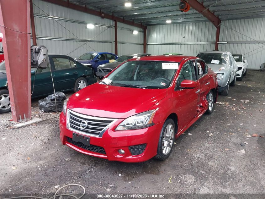 2013 Nissan Sentra Sr VIN: 3N1AB7AP7DL659966 Lot: 38043527