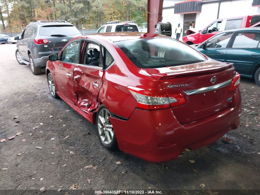 2013 Nissan Sentra Sr VIN: 3N1AB7AP7DL659966 Lot: 38043527