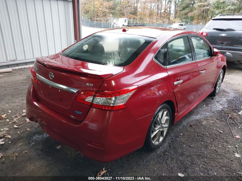 2013 Nissan Sentra Sr VIN: 3N1AB7AP7DL659966 Lot: 38043527