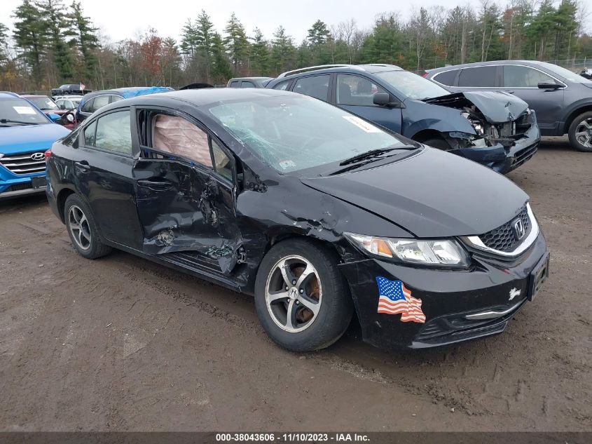 2015 Honda Civic Se VIN: 19XFB2F76FE049983 Lot: 38043606