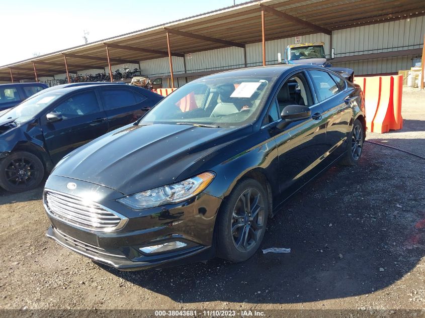 2018 Ford Fusion Se VIN: 3FA6P0HD1JR185177 Lot: 38043681