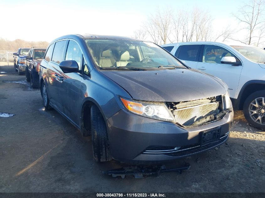 2014 Honda Odyssey Ex-L VIN: 5FNRL5H60EB033674 Lot: 38043798