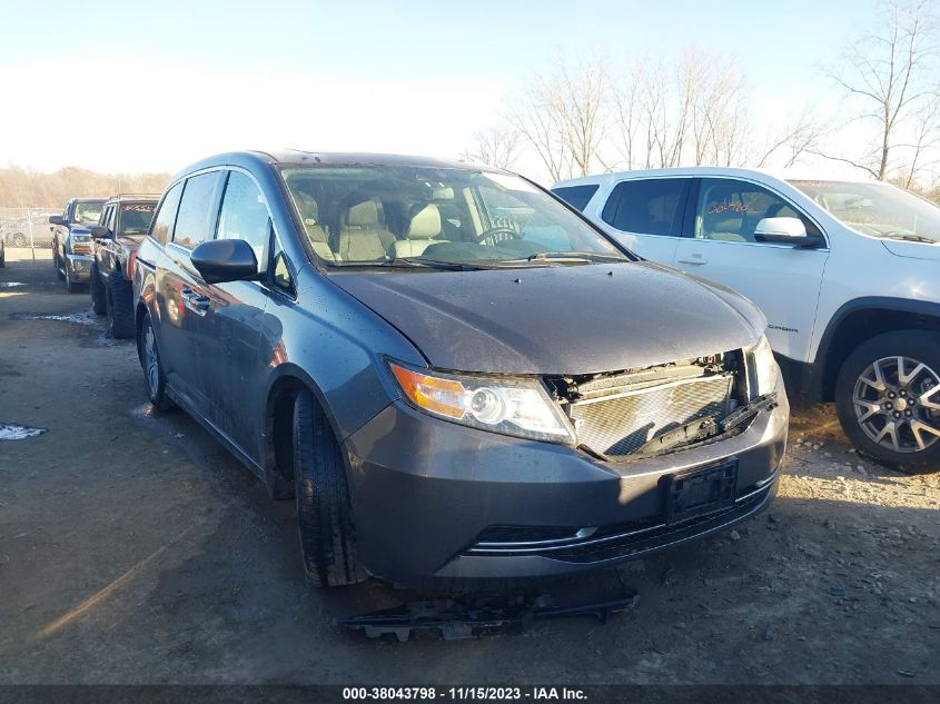 2014 Honda Odyssey Ex-L VIN: 5FNRL5H60EB033674 Lot: 38043798