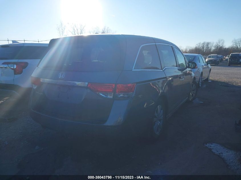 2014 Honda Odyssey Ex-L VIN: 5FNRL5H60EB033674 Lot: 38043798