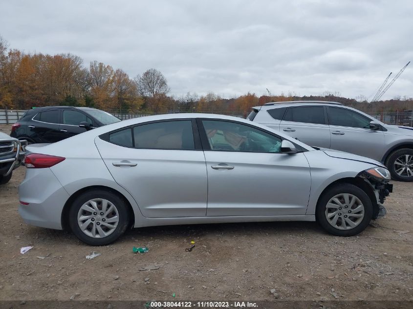 KMHD74LF8JU455432 2018 Hyundai Elantra Se