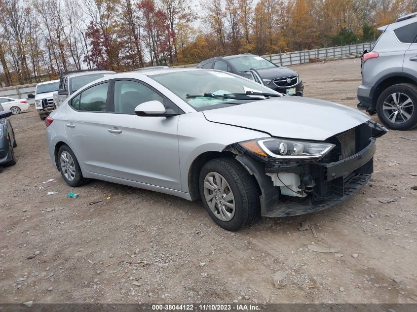 KMHD74LF8JU455432 2018 Hyundai Elantra Se