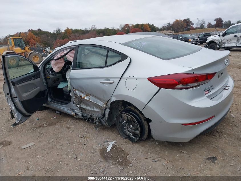 KMHD74LF8JU455432 2018 Hyundai Elantra Se