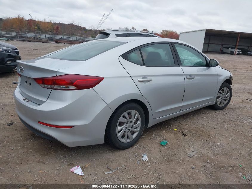 KMHD74LF8JU455432 2018 Hyundai Elantra Se