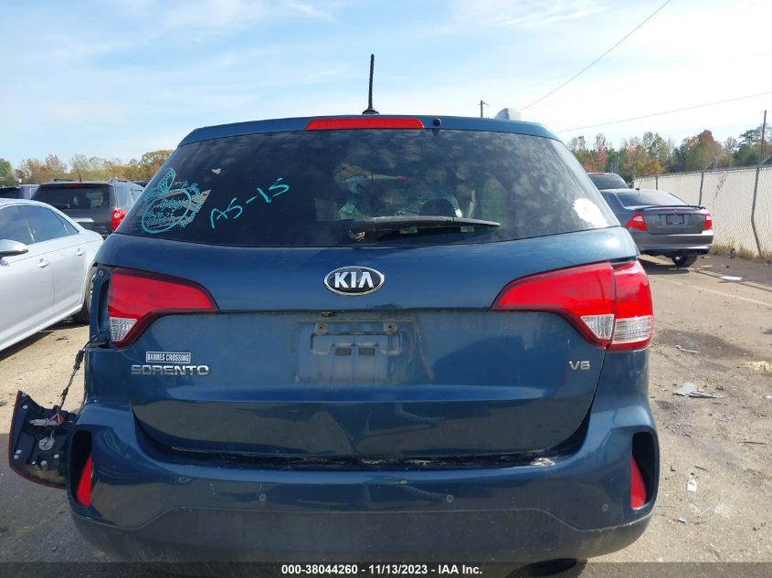 2015 Kia Sorento Lx V6 VIN: 5XYKT4A74FG600994 Lot: 38044260