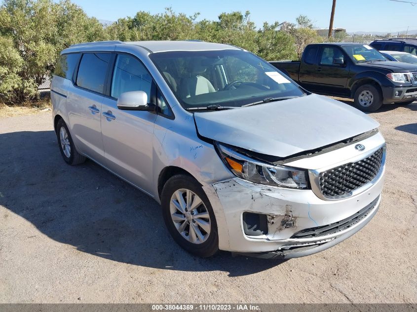 2016 Kia Sedona Lx VIN: KNDMB5C13G6162726 Lot: 38044369