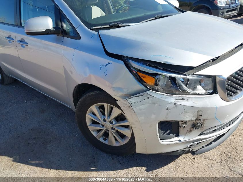 2016 Kia Sedona Lx VIN: KNDMB5C13G6162726 Lot: 38044369