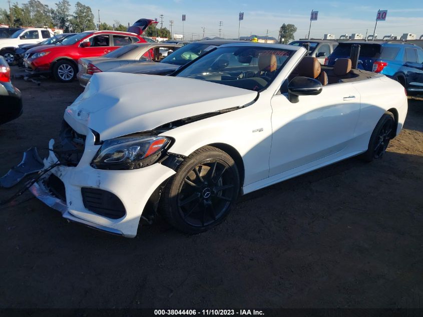 2018 Mercedes-Benz C-Class Amg C 43 VIN: WDDWK6EB3JF666548 Lot: 38044406