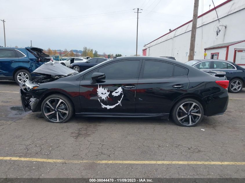 2021 Subaru Impreza Sport VIN: 4S3GKAM63M3601887 Lot: 38044470