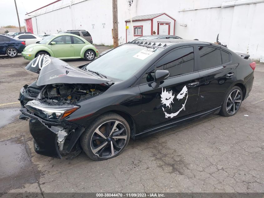 2021 Subaru Impreza Sport VIN: 4S3GKAM63M3601887 Lot: 38044470